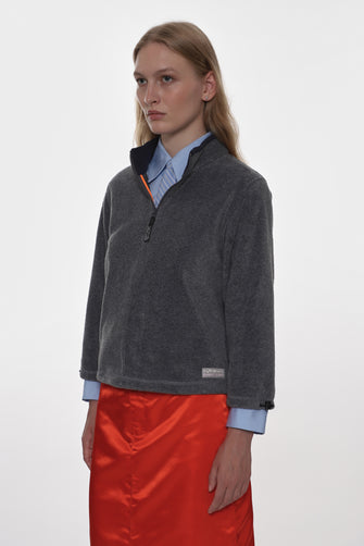 LILBEAN PULLOVER FLEECE IN GREY