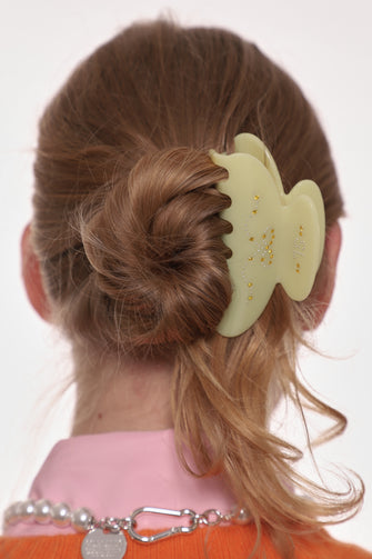 PRINCESS HAIR CLAW IN LEMON