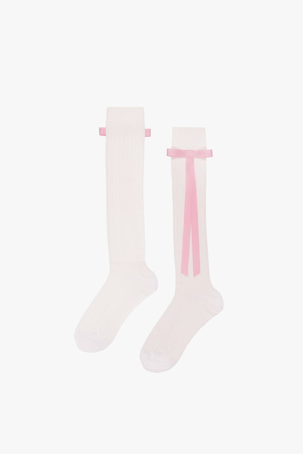 RECITAL SOCKS IN OFF WHITE