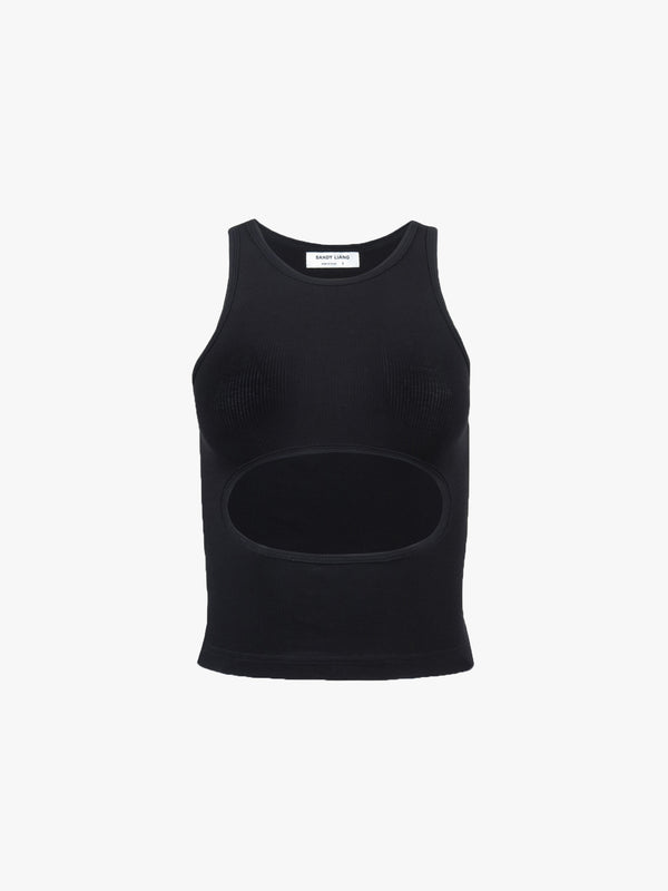 Riblet Tank in Noir