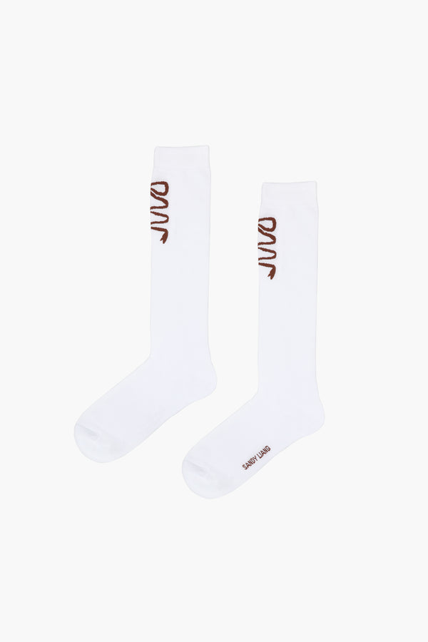STELO SOCKS IN WHITE