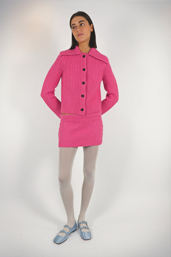 BARB SKIRT IN CARNATION