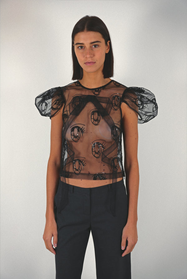 ELPHY TOP IN BLACK