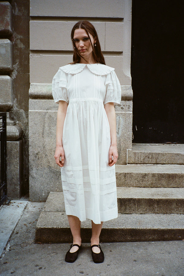 MAEVE DRESS IN WHITE