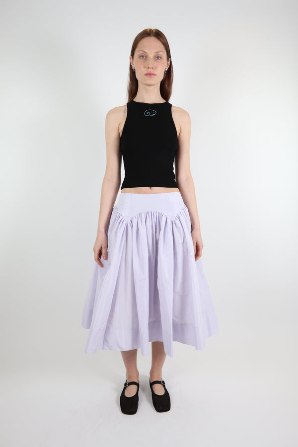 MURANO SKIRT IN IRIS
