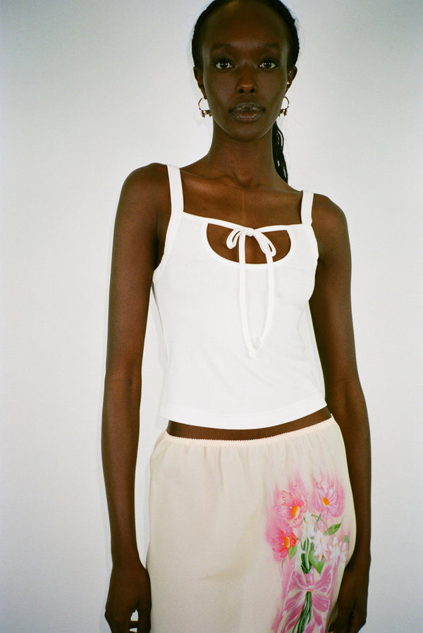 PENDANT TANK IN BLANC