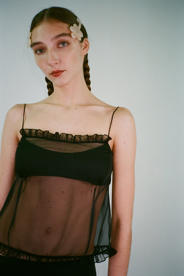 MOCHI TOP IN BLACK