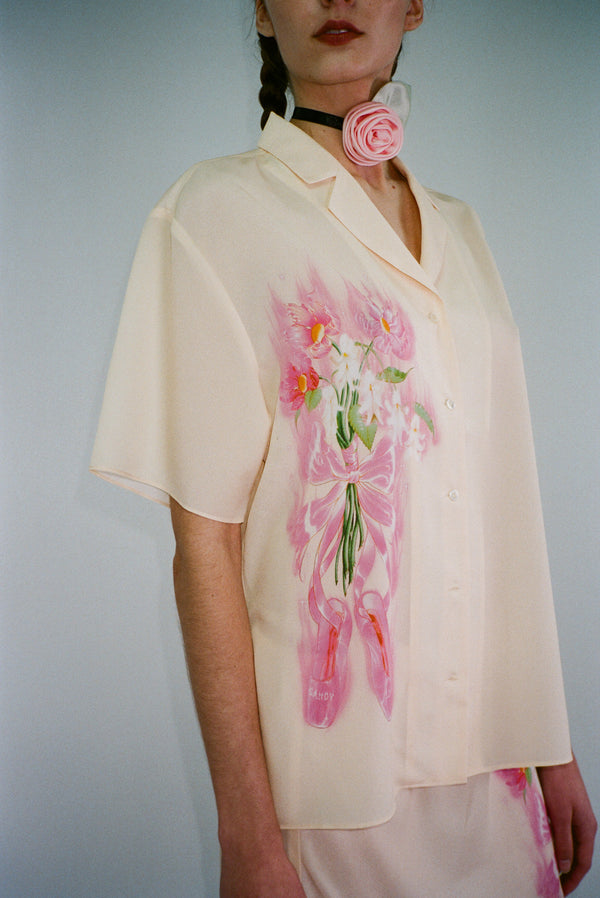 NANA CHOKER IN CANDY PINK