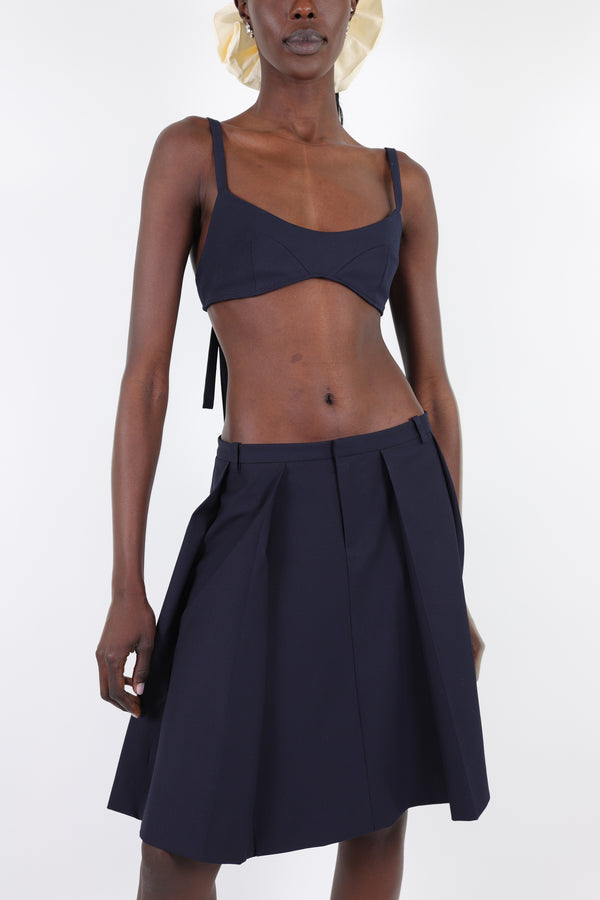 DEMIE BRA IN INK BLUE