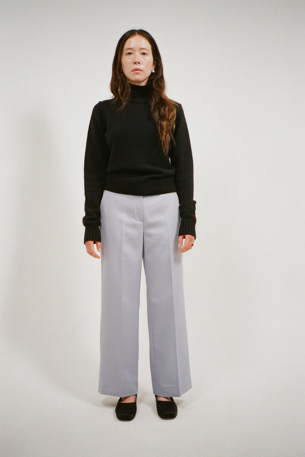 BOXY PANT IN PERIWINKLE