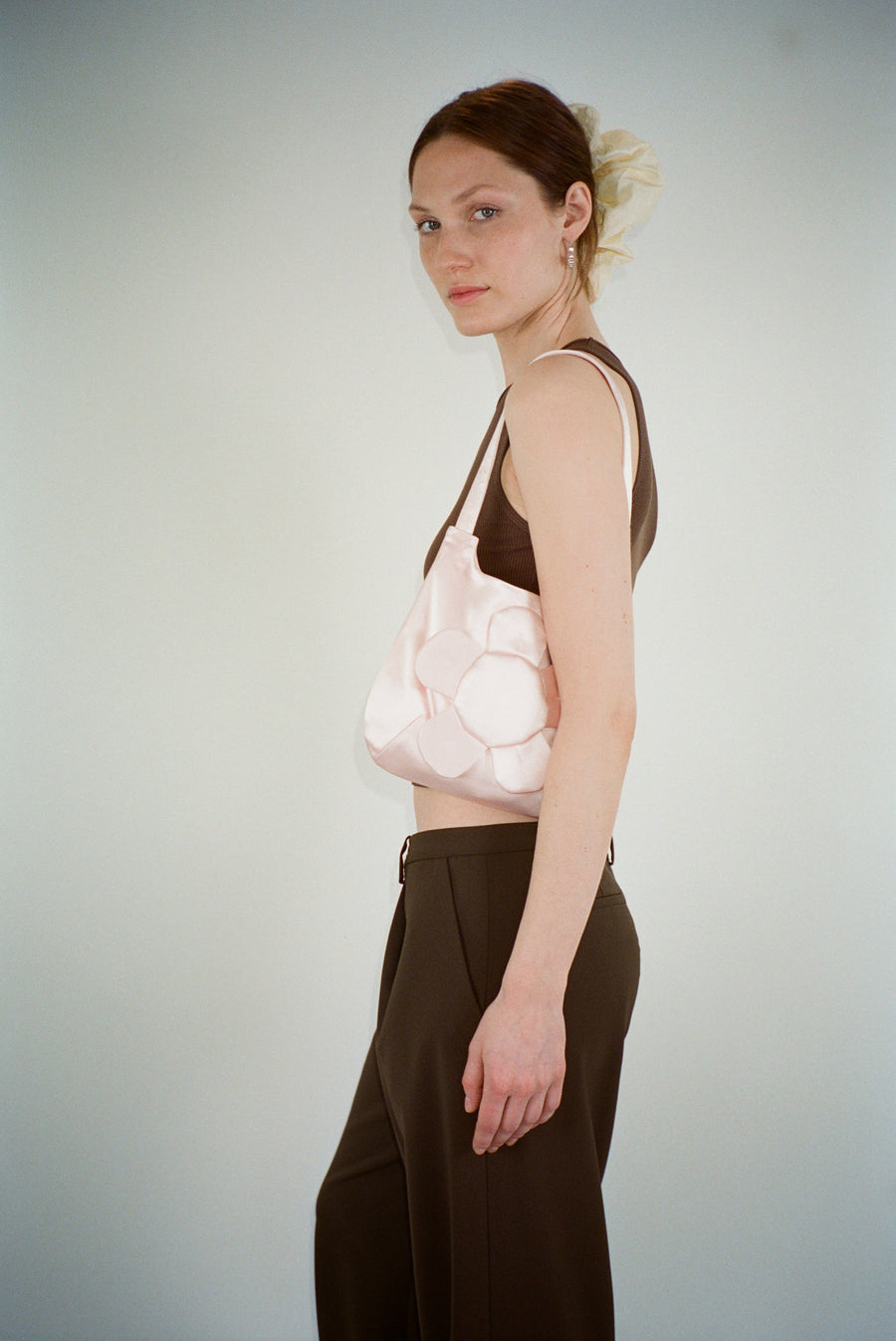 WONTON BAG IN ICY PINK