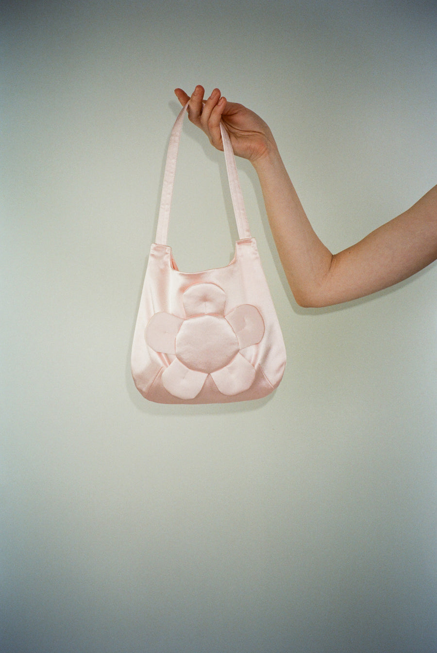 WONTON BAG IN ICY PINK