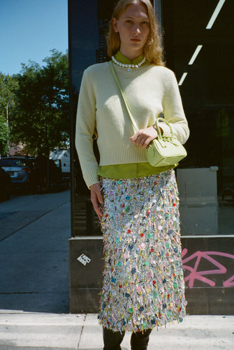 MARTINI SKIRT IN CONFETTI