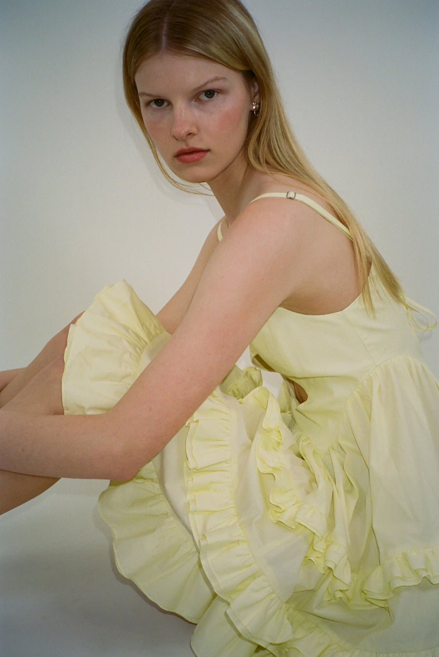 BATTU DRESS IN MAIZ