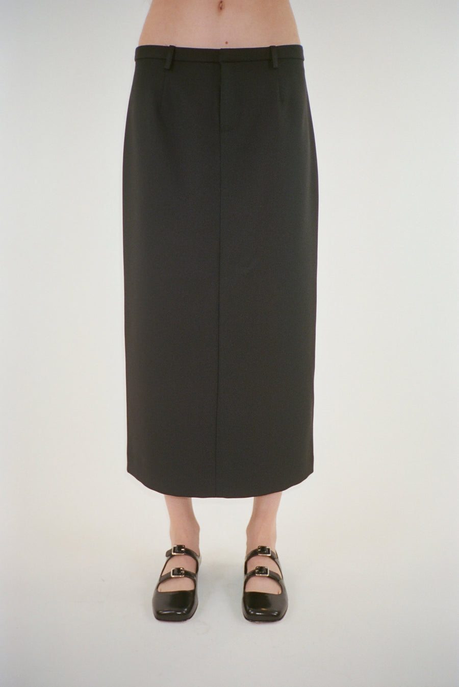 SOCKS SKIRT IN BLACK