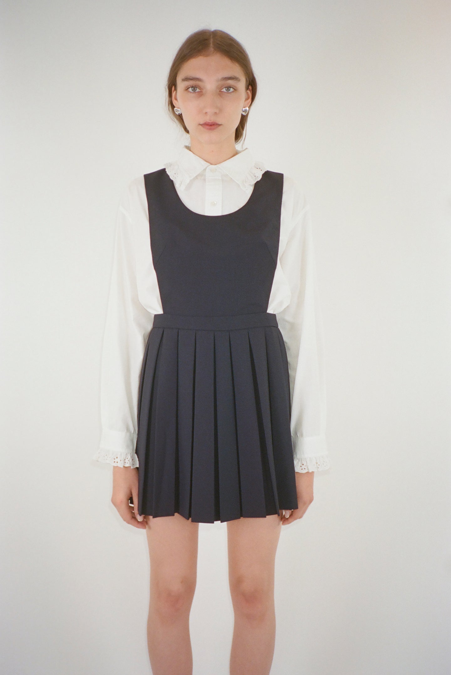 PILOT PINAFORE IN DARK NAVY SANDY LIANG PILOT PINAFORE IN DARK NAVY SANDY LIANG