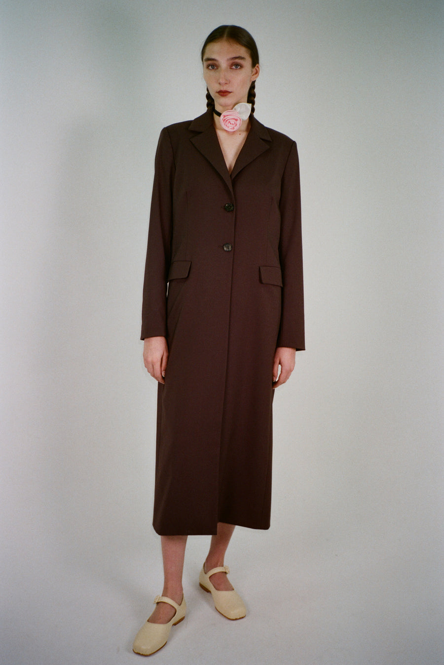 FALLON COAT IN CEDAR