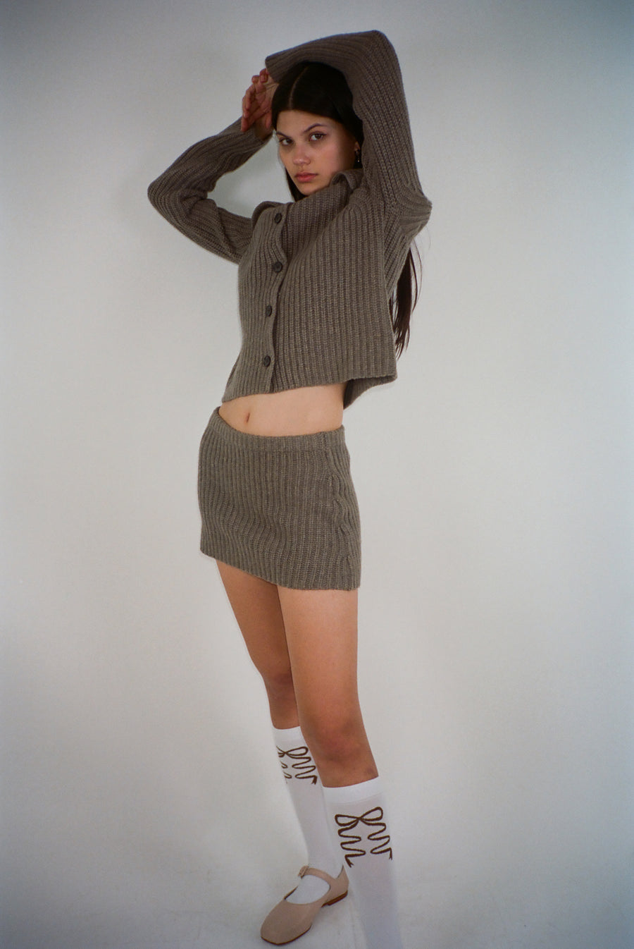 BARB SKIRT IN HOJICHA