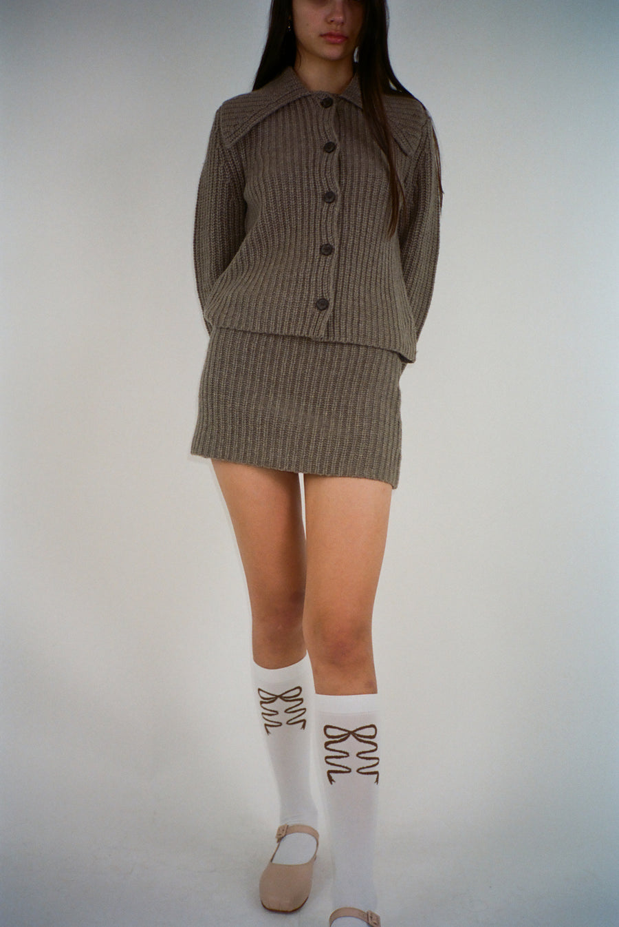 BARB SKIRT IN HOJICHA
