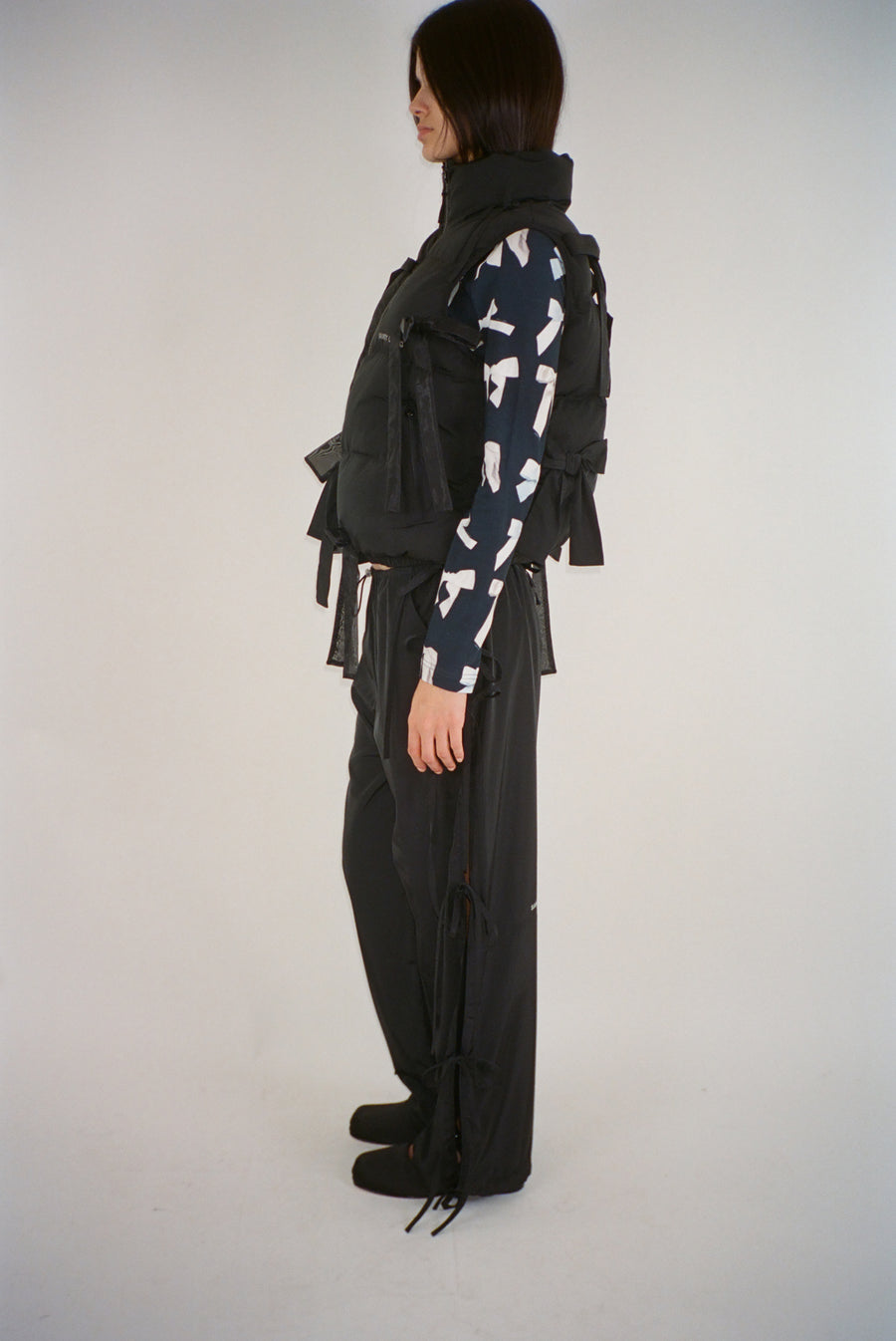MARIUS VEST IN BLACK