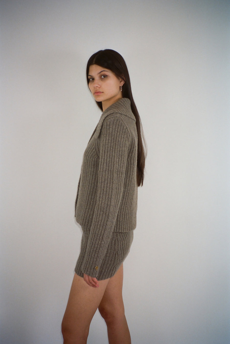 PAW CARDIGAN IN HOJICHA