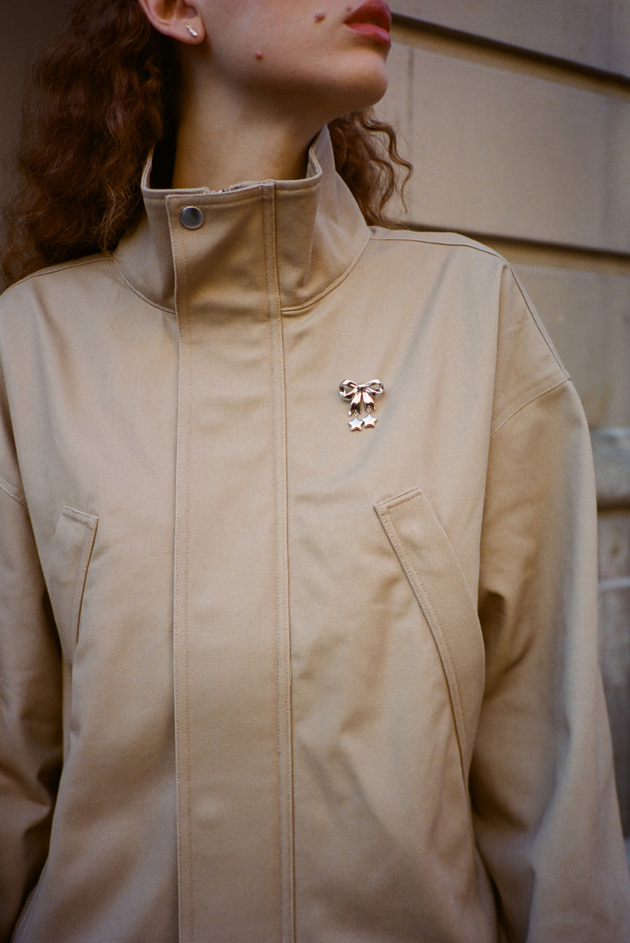 MOTHLING PIN IN SILVER