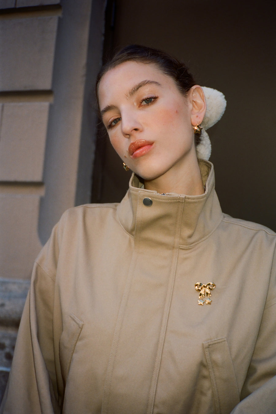 BEASTIE EARRINGS IN GOLD
