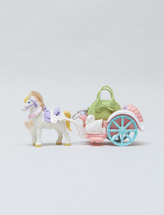 MINI SECURE BAG KEYCHAIN IN MATCHA