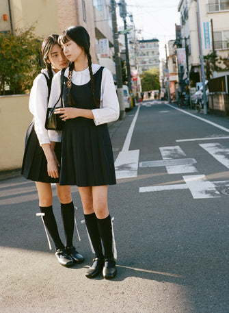 PILOT PINAFORE IN DARK NAVY