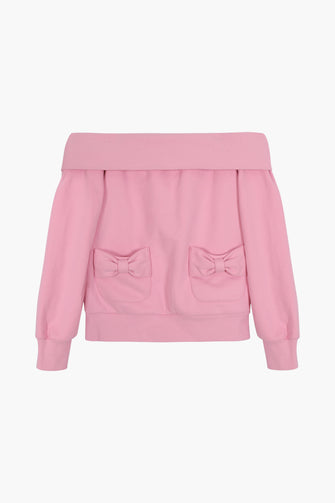 NESTON SWEATSHIRT IN PINK