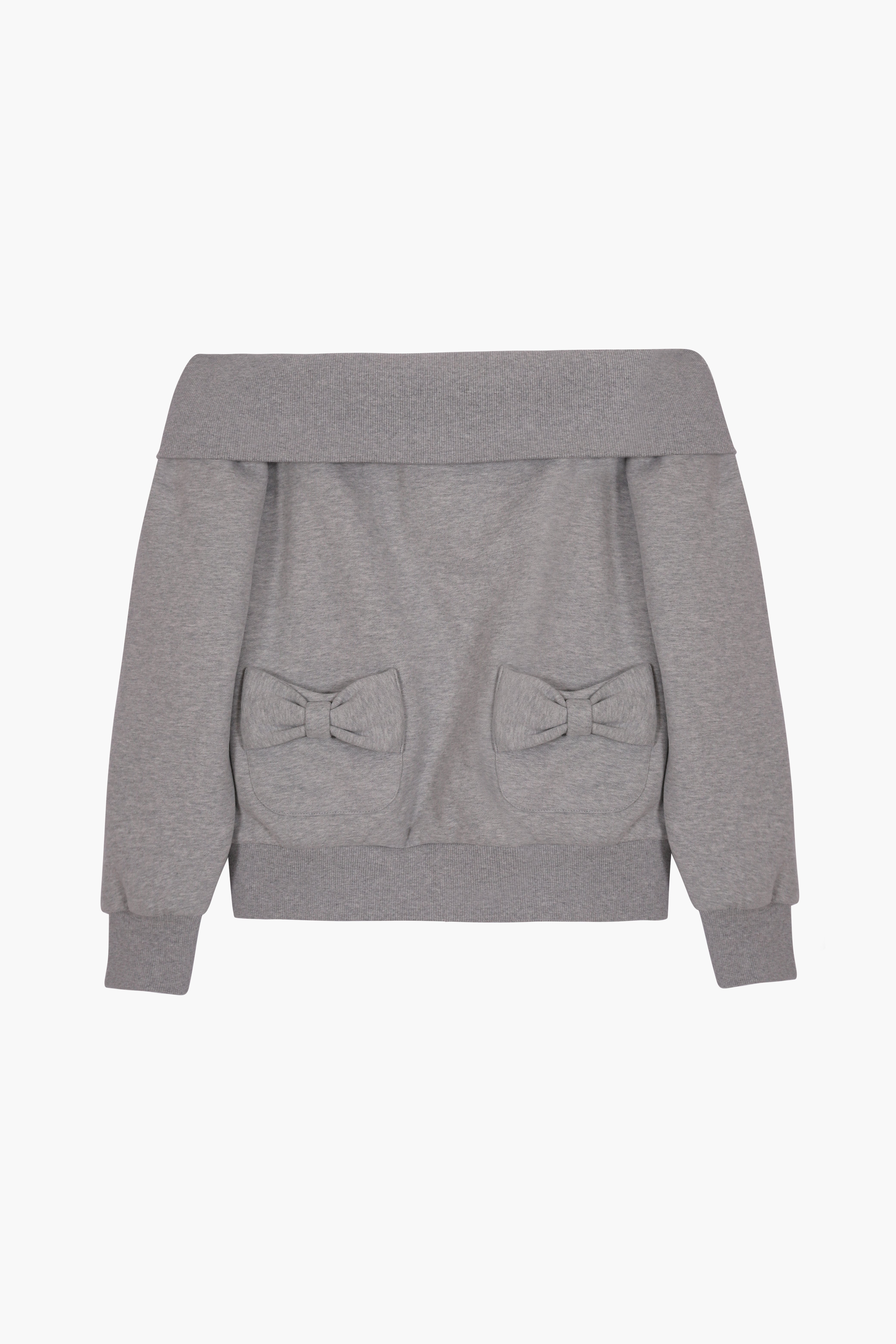 NESTON SWEATSHIRT IN HEATHER GREY