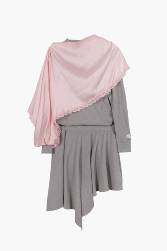 TULSA DRESS IN GREY