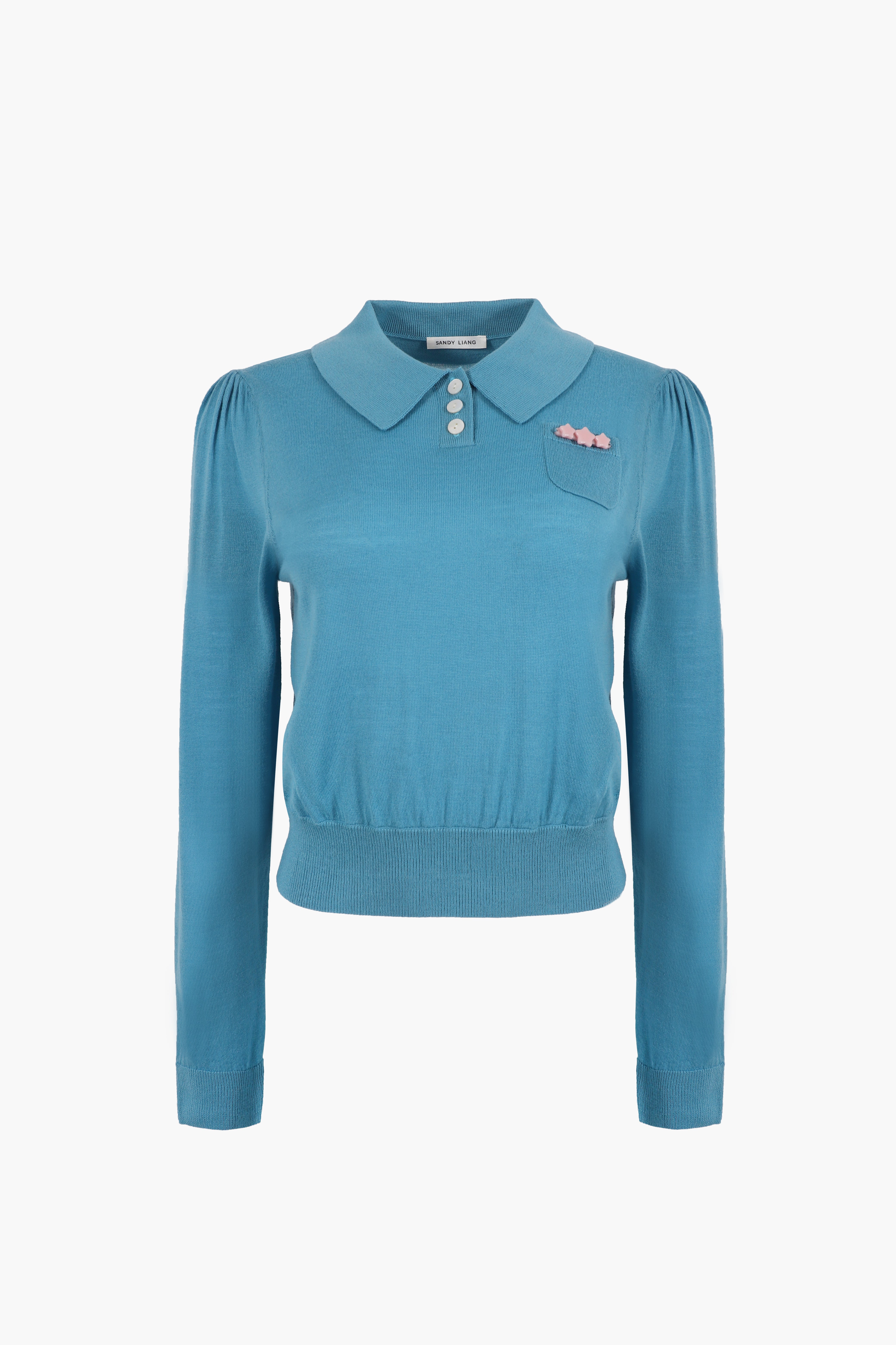AKIRA SWEATER IN CERULEAN