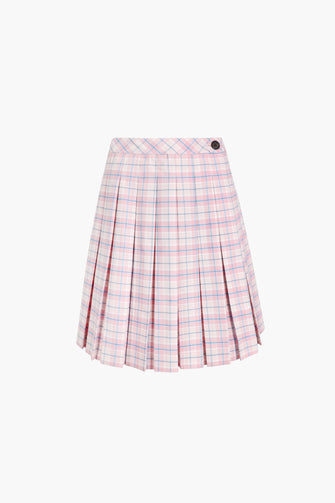 ASTRA SKORT IN PINK TARTAN