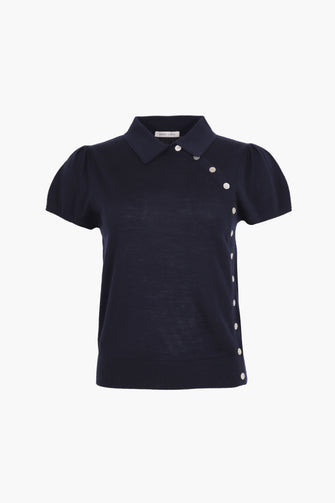 BIRDIE SWEATER IN DARK NAVY
