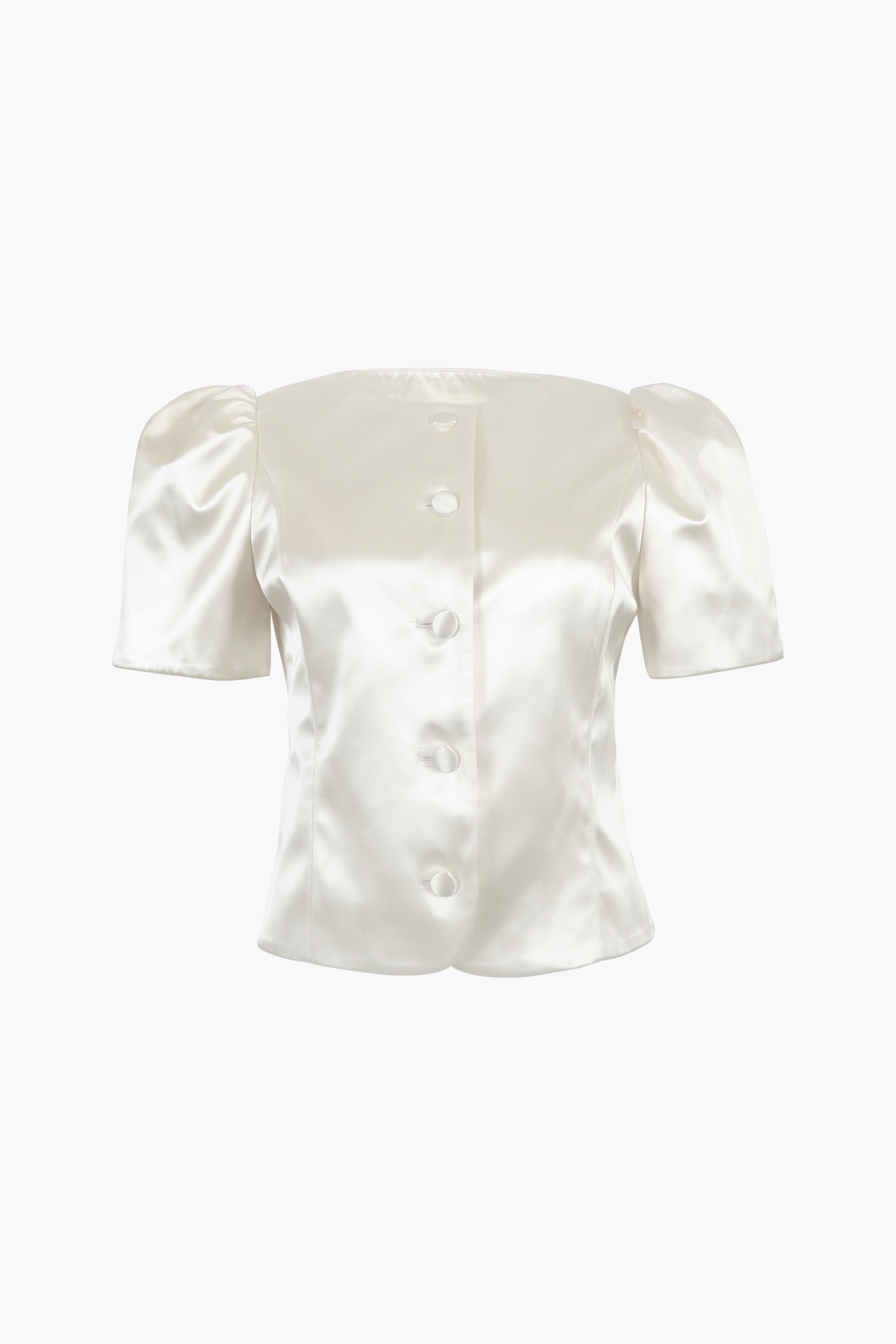 BONNY JACKET IN CHAMPAGNE SATIN