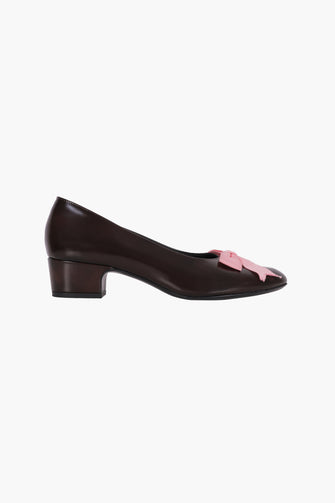 ANTONIA PUMP 40 IN BRUSHED BROWN