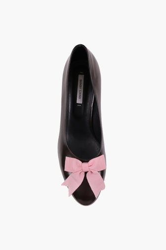 ANTONIA PUMP 40 IN BRUSHED BROWN