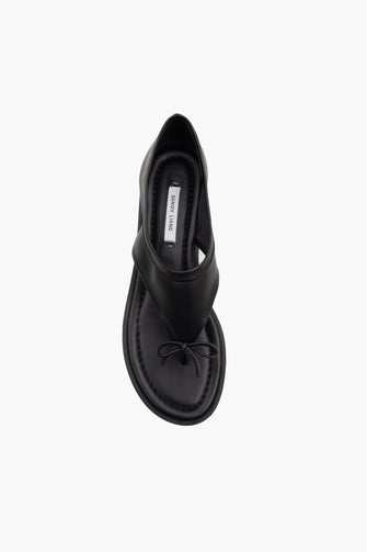 CLARK SANDAL IN BLACK NAPPA