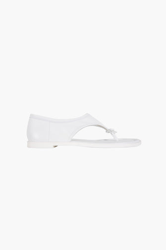 CLARK SANDAL IN WHITE NAPPA