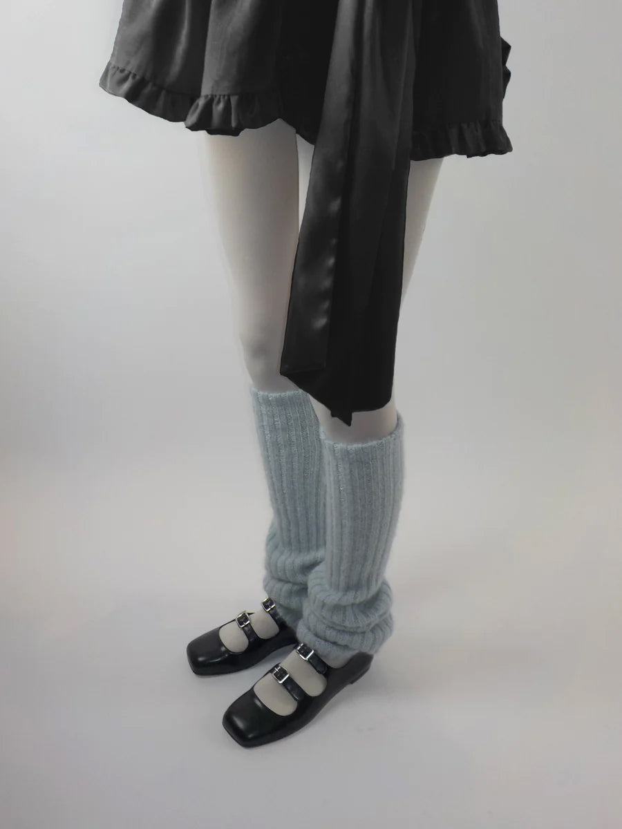 LUXY LEG WARMERS IN ICE BLUE