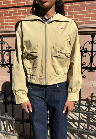 FARRO JACKET IN SAND