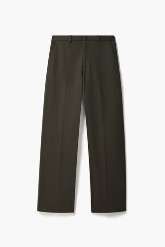 GLASS PANT IN OLIVE