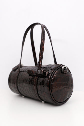 NANO PENCIL CASE BAG IN UMBER