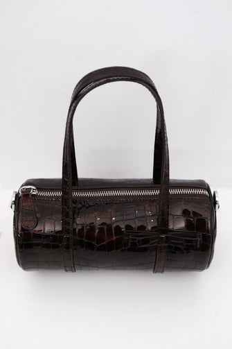 NANO PENCIL CASE BAG IN UMBER