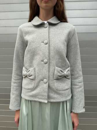 KNOLL JACKET IN HEATHER GREY
