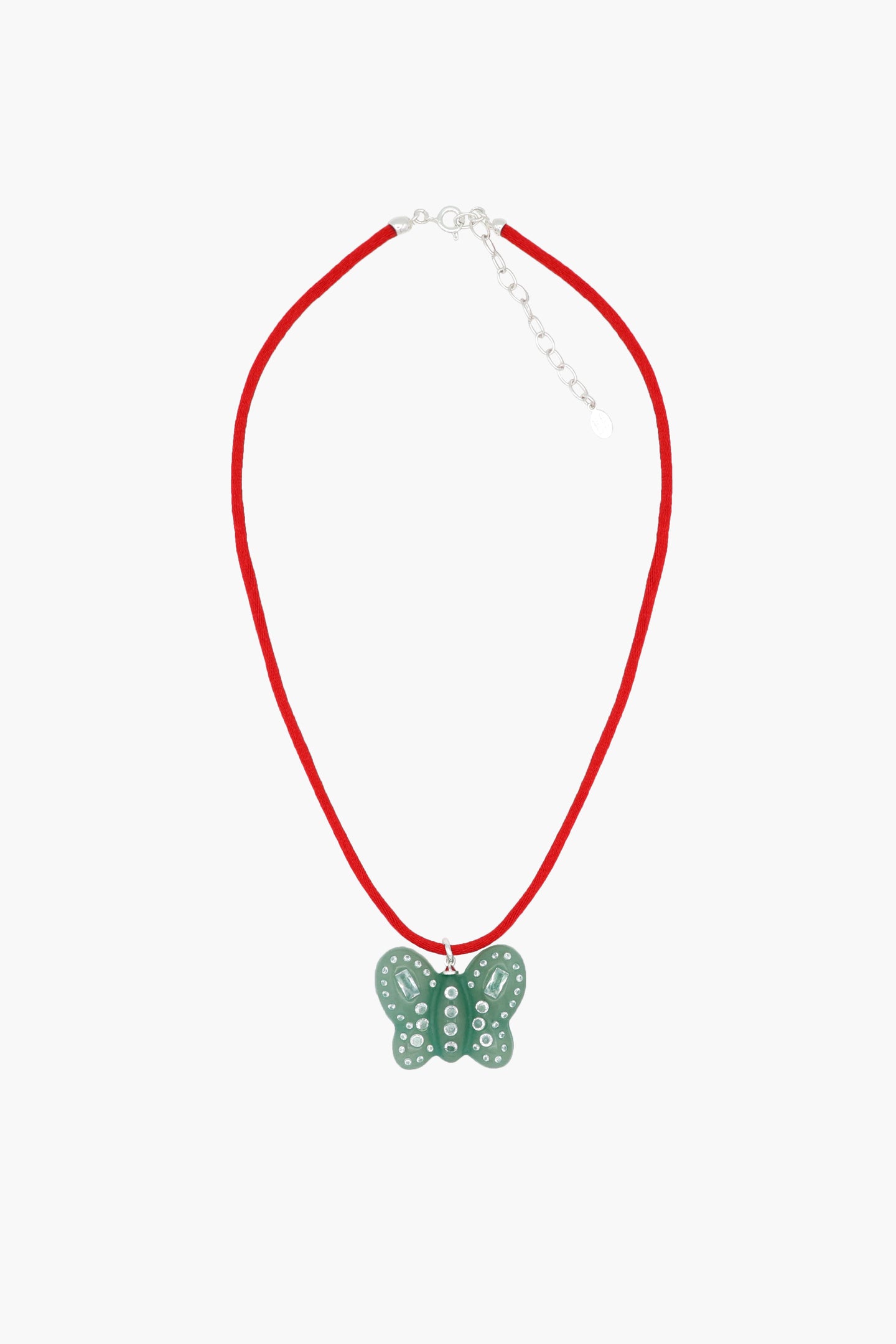 JADE BUTTERFLY NECKLACE