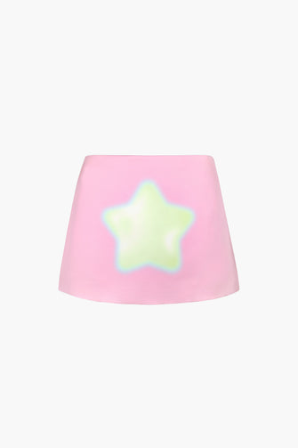 JUICE SKIRT IN PINK STAR