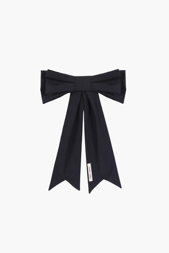JUMBOW BARRETTE IN DARK NAVY