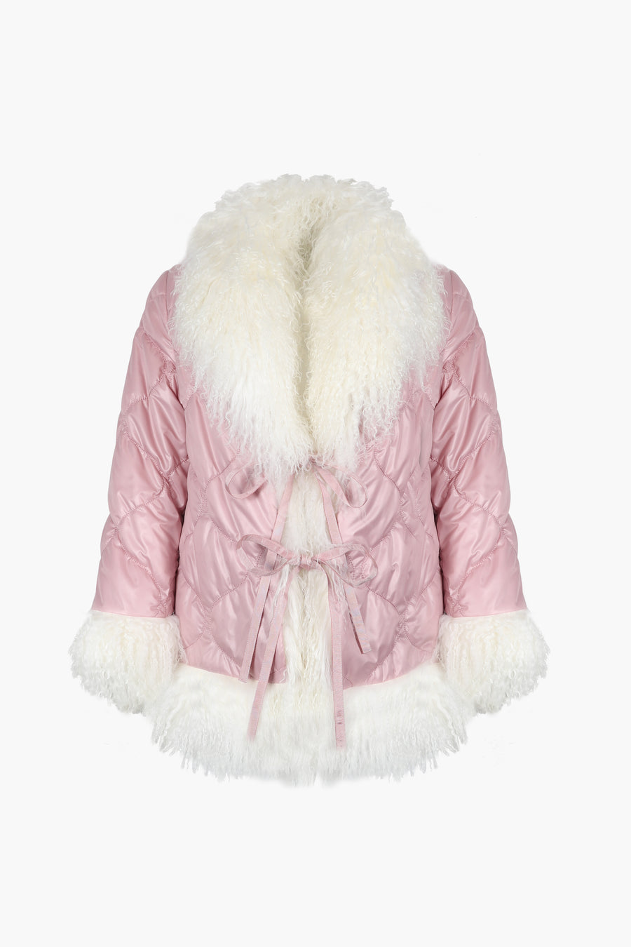 Blush sales padded coat